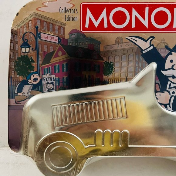 Vintage Monopoly Collector's Edition Tin Car Box 2001 Board Game New Sealed - Picture 2 of 7